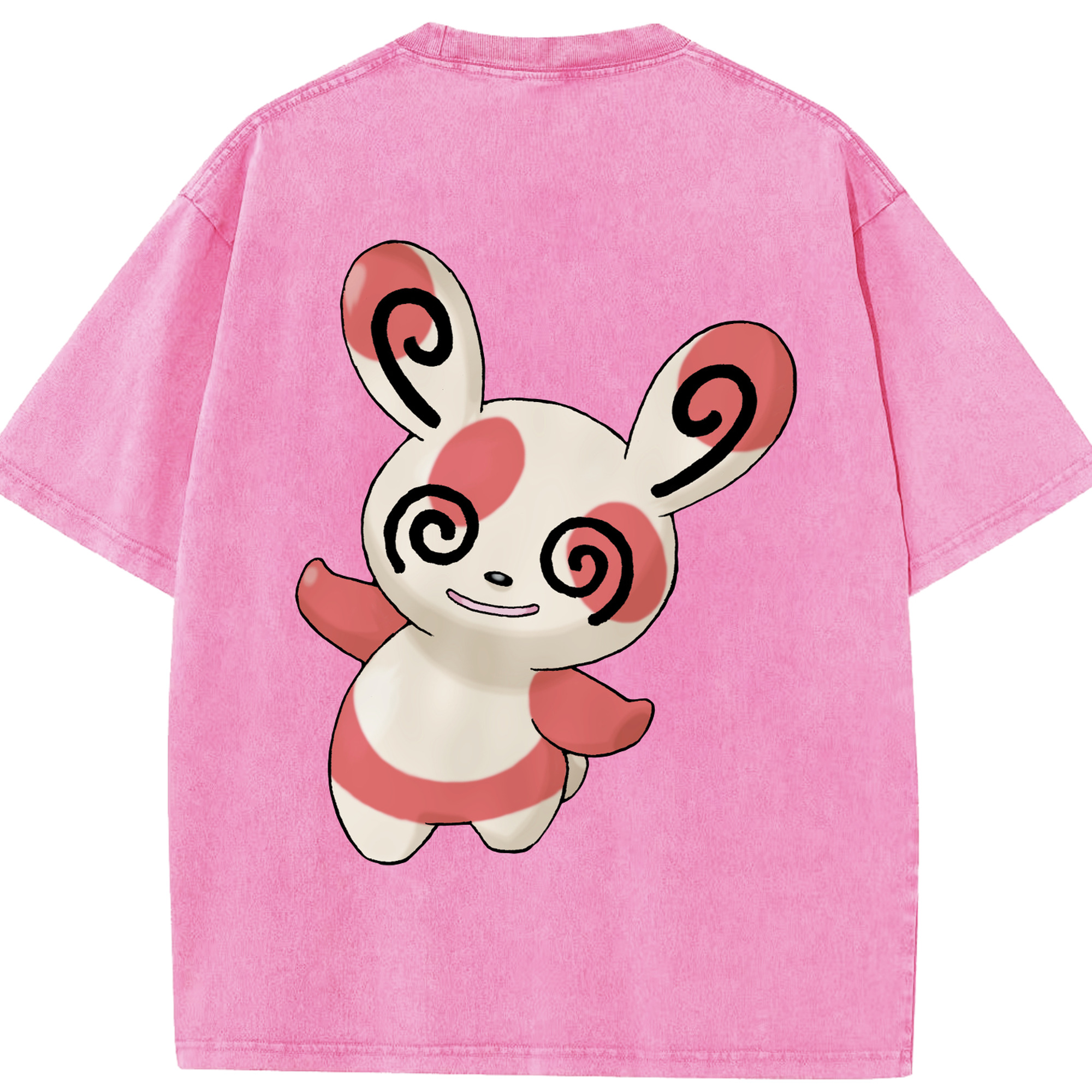 （画像用） ポケットモンスター Pokémon 綿100% ヴィンテージ風 半袖Tシャツ（背面プリント）